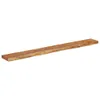 Wandregal 140x20x2,5 cm Rechteckig Massivholz Akazie Produktbild-Vorschau 3