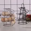 Eierständer Spiraldesign aus Metall, rotierend, Produktbild-Vorschau 7