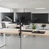 Držiak pre 3 monitory Maclean s plynovou pružinou 17"-27" Náhľad obrázku produktu 4