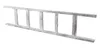A white wooden ladder with six rungs against a white background. Produktbild-Vorschau