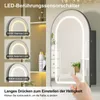 Radelldar bad mit Beleuchtung bogen Produktbild-Vorschau 4
