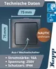 KOPP NAUTIC Universalschalter Aus-/Wechselschalter Produktbild-Vorschau 3