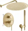 Unterputz-Duschset Rea Js-7029Bg Brush Gold Produktbild-Vorschau 1