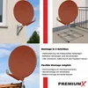 PremiumX DELUXE100 Satellitenantenne 100 cm Aluminium Produktbild-Vorschau 4