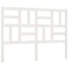 vidaXL Kopfteil Weiß 126x4x104 cm Massivholz Kiefer -  Produktbild-Vorschau 3