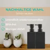 BUDDLEY Seifenspender Mattschwarz, 2er Set Seifenspender, Produktbild-Vorschau 7