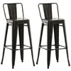 CLP Barhocker 2er Set mit Lehne im Industrial-Look Mason, Produktbild-Vorschau 1