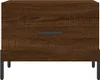 vidaXL Couchtisch Braun Eichen-Optik 50x50x40 cm Produktbild-Vorschau 5