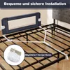 COSTWAY Barrière de lit pliable, Barrière de lit avec Voir les images du produit 6