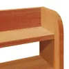 Massivholzbett ohne Matratze Wachsbraun 180x200 Kiefernholz Produktbild-Vorschau 10