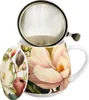 Kubek Magnolia z sitkiem do herbaty - elegancja i Podgląd zdjęcia produktu 4