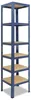 shelfplaza HOME 230x60x60 cm Étagère charges lourde en bleu Voir les images du produit 1