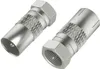 SAT-Adapter-Set, F-Stecker - Koax-Stecker/Kupplung, 2 Stück Produktbild-Vorschau 1