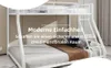 Sweiko Twin Over Full Metal Bunk Bed, Heavy Duty Metal Bunk Podgląd zdjęcia produktu 7