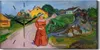 Wandbild Leinwand Bilder Wanduhr Geräuschlos 60x30 Frauen Produktbild-Vorschau 1