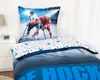 A bed with hockey-themed bedding, including a pillow and duvet cover, set up in a bedroom. Náhled obrázku produktu