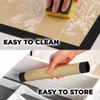 Backmatte aus Silikon (3er Set) Wiederverwendbare Backfolie Produktbild-Vorschau 4