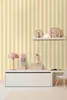 ESTAhome carta da parati strisce giallo e beige 0.53 x Anteprima dell’immagine prodotto 5