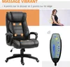 Vinsetto Fauteuil de bureau massant  fauteuil bureau Voir les images du produit 6