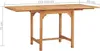 vidaXL 5-tlg. Garten-Essgruppe Massivholz Teak Produktbild-Vorschau 14