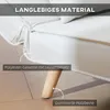 HOMCOM Einzelsofa Sofabett klapp verstellbar Rückenlehne Produktbild-Vorschau 5