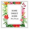 Rámček MG Design, biela farba, 30 x 30 cm – vyrobený z Náhľad obrázku produktu 1