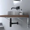 Mai & Mai Design Wandkonsole aus Edelstahl silber Länge: Produktbild-Vorschau 2