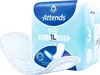 A product shot of Attends incontinence pads with packaging. Produktbild-Vorschau
