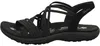 Skechers Reggae Slim Sunny Side Sandali Donna Nero Anteprima dell’immagine prodotto 12