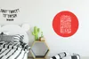 MuchoWow® - Wand Kreis - Wandbild - Schlafzimmer - Produktbild-Vorschau 3