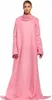 Verk Fleecová TV deka s rukávy Snuggie 180 x 140 cm růžová Náhled obrázku produktu 4