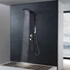 vidaXL Sprchový panelový systém Aluminium Matt Black Náhled obrázku produktu 1