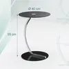 Relaxdays Beistelltisch, rund, für Wohnzimmer, modernes Produktbild-Vorschau 4