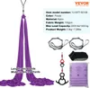 Aerial Yoga Hammock Set 8 x 2,8 m, Purple Aerial Yoga Swing Podgląd zdjęcia produktu 7