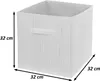 sada 4 skládacích boxů HWC-C21, úložný koš na třídění boxů, Náhled obrázku produktu 9