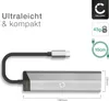 CELLONIC 4-in-1 Multi USB Port Hub - USB C zu HDMI Adapter Produktbild-Vorschau 4