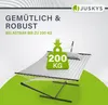 Juskys Hängematte Cata mit Gestell und Kissen - Produktbild-Vorschau 4
