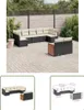 The Living Store 9-tlg. Garten-Sofagarnitur mit Kissen Produktbild-Vorschau 1
