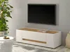 TV Lowboard "Center" in weiß mit Wotan Eiche, Produktbild-Vorschau 4