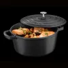 Kela Calido, 3,8 l, Schwarz, Eisenguss, Emaille, 24 cm, 120 Produktbild-Vorschau 9