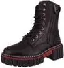 Mustang Damen Stiefelette Biker Plateau chunky Sohle Produktbild-Vorschau 3
