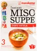 marukome Instant Miso Suppe TOFU 57g | Miso-Würzpaste + Produktbild-Vorschau 2