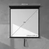 HOMCOM Beamer Leinwand 152 x 152 cm 85 Zoll 1:1 HD 4K Produktbild-Vorschau 3