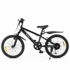 Deryan Kinder Mountainbike 20 Zoll – Verstellbar – Schwarz Produktbild-Vorschau 2