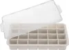 Orion silikonová forma na led s víčkem, béžová, 22,5x13 cm Náhled obrázku produktu 4