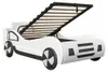 Autobett Kinderbett Flachbett mit Lattenrost Produktbild-Vorschau 11