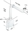 Nábytkový sifón SQUID, priestorovo úsporný, 5/4", odtok 32 Náhľad obrázku produktu 3