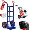 GARDEBRUK® Diable pliant pneus pleinsPolyuréthaneincrevable Voir les images du produit 1