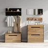 STILVORA Garderoben-Set mit Schrank, Spiegel und Hutablage, Produktbild-Vorschau 2