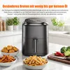 Heißluftfritteuse 4 Liter, 1500W, 5-in-1 Airfryer, Air Produktbild-Vorschau 7